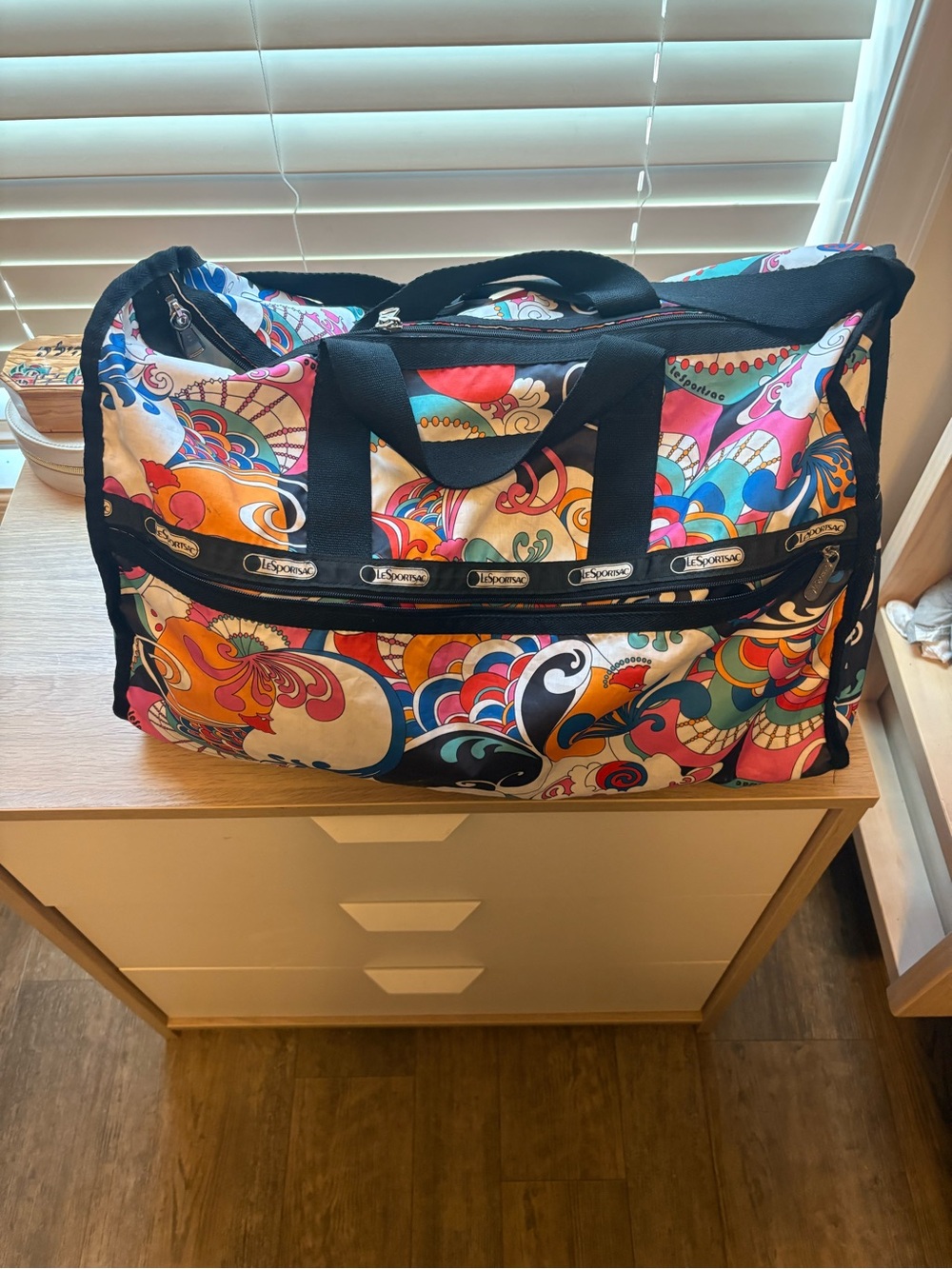 LeSportsac Multicolor Paisley Weekender Bag